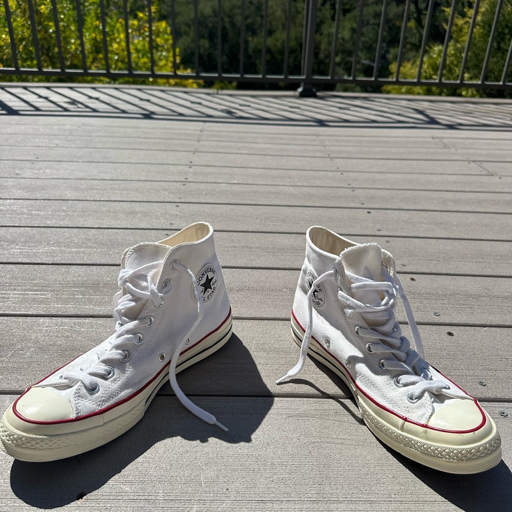 Converse White High-Tops (Chuck 70s)